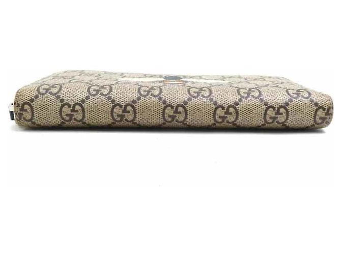 Portafoglio lungo da uomo Gucci in beige e marrone - vista 4