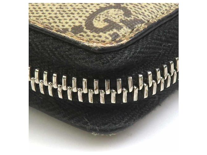 Portafoglio lungo da uomo Gucci in beige e marrone - vista 8