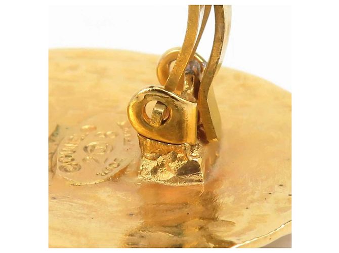 Orecchini a clip dorati Chanel D'oro - vista 11
