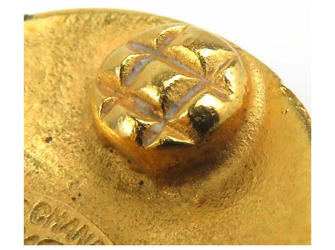 Timeless Orecchini a clip dorati Chanel D'oro - vista 11