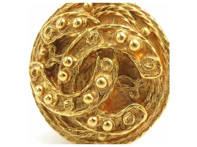 Timeless Orecchini a clip dorati Chanel D'oro - vista 8