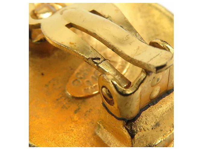 Timeless Orecchini a clip dorati Chanel D'oro - vista 9