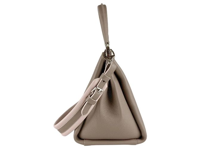Borsa in pelle Astrid Louis Vuitton Rosa Grigio - vista 2
