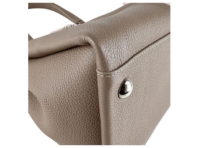 Borsa in pelle Astrid Louis Vuitton Rosa Grigio - vista 9