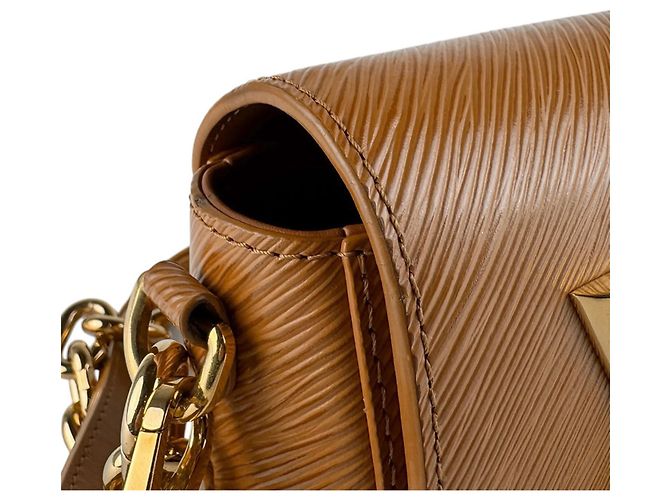 Borsa a Spalla in Pelle Epi Louis Vuitton Cammello - vista 6