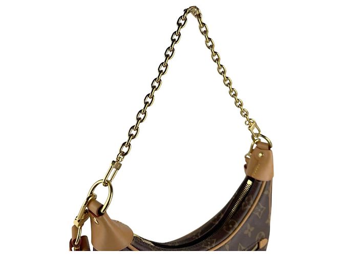 Braune Monogramm Schultertasche Louis Vuitton - Ansicht 10