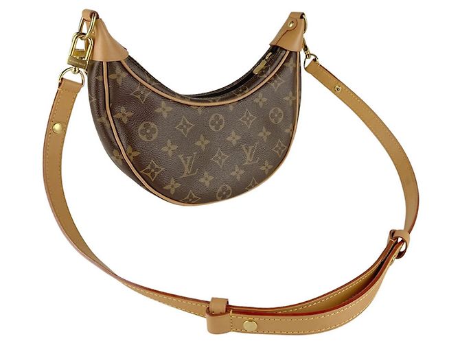 Braune Monogramm Schultertasche Louis Vuitton - Ansicht 11