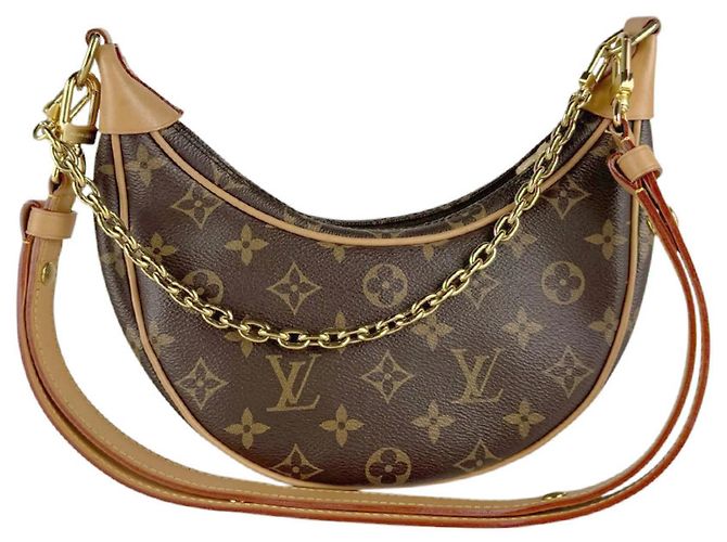 Braune Monogramm Schultertasche Louis Vuitton - Ansicht 3