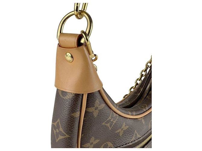 Braune Monogramm Schultertasche Louis Vuitton - Ansicht 6