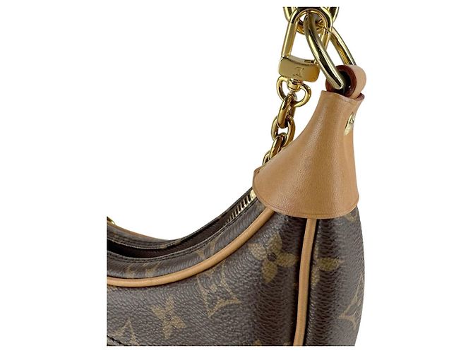Braune Monogramm Schultertasche Louis Vuitton - Ansicht 7