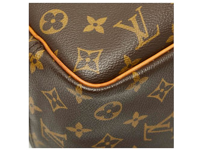 Borsa Deauville Monogram Louis Vuitton Marrone - vista 4