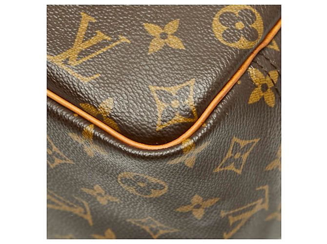 Borsa Deauville Monogram Louis Vuitton Marrone - vista 5