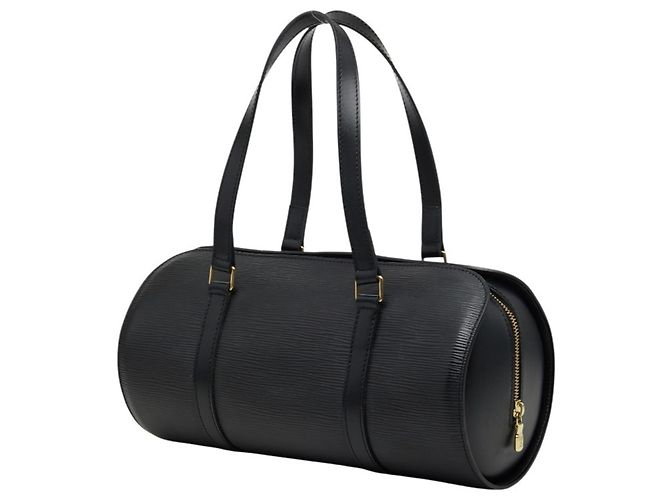 Borsa a mano Soufflot Epi Louis Vuitton Nero - vista 2
