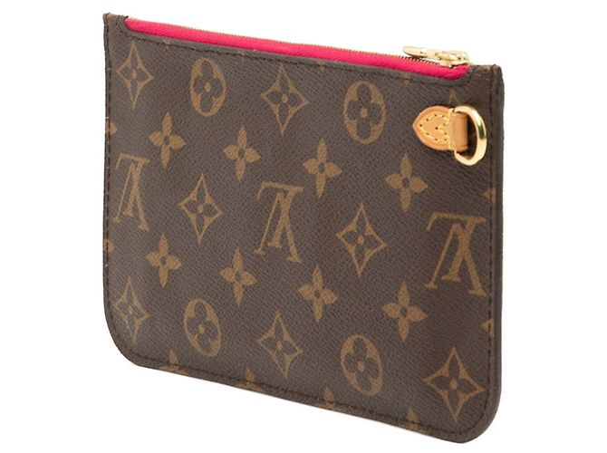 Borsa e pochette Monogram Neverfull Louis Vuitton Marrone - vista 2
