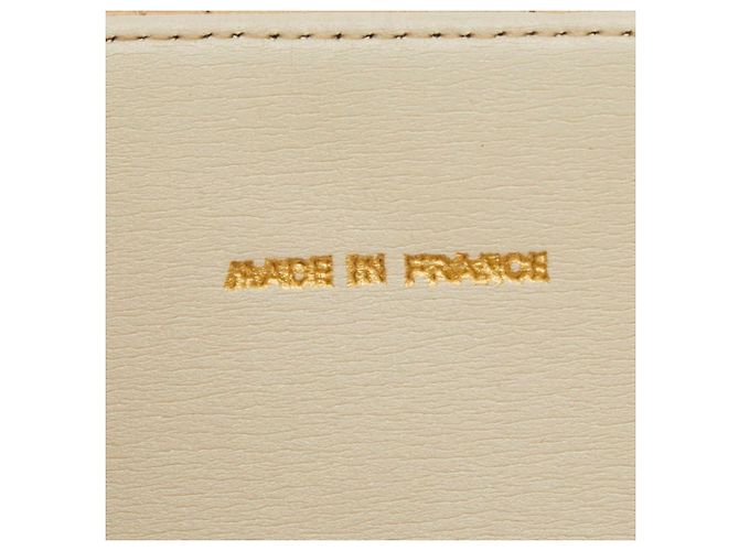 Borsa a spalla matelassé Chanel Coco Mark Beige - vista 13