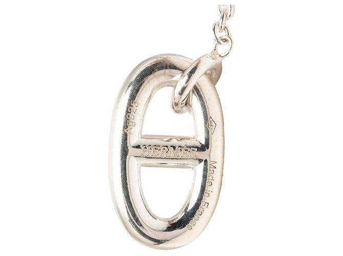 Orecchini in Argento Chaine d'Ancre Hermès - vista 3