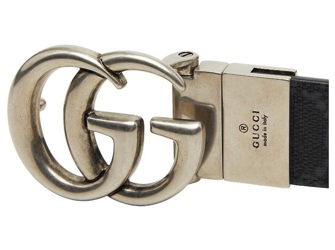 Gucci GG Supreme Interlocking G Belt Black - view 4