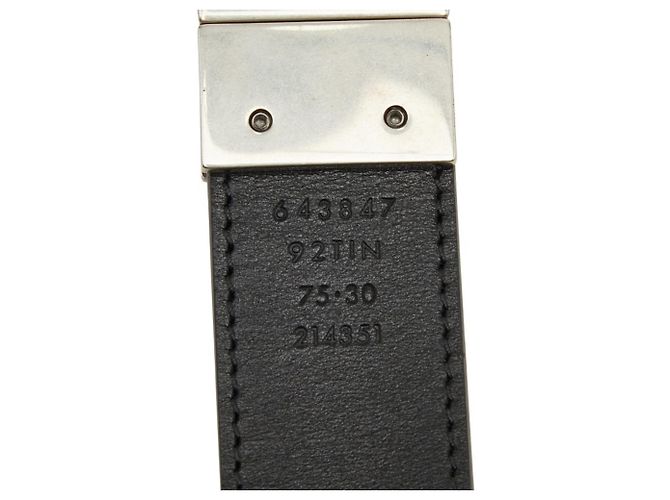 Gucci GG Supreme Interlocking G Belt Black - view 5