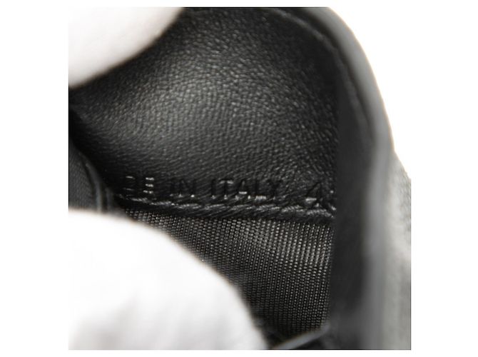 Billetera tri-fold Saddle Christian Dior Negro - vista 7