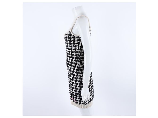 Miu Miu Vestido sin mangas de cachemira Blanco - vista 2