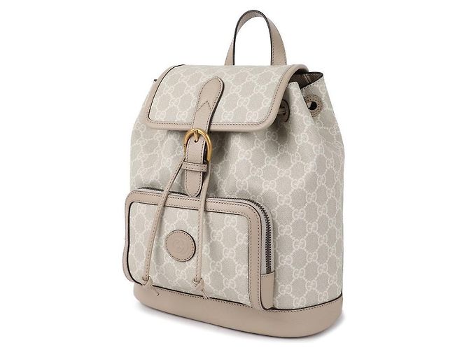 Gucci Zaino intrecciato Marrone - vista 4
