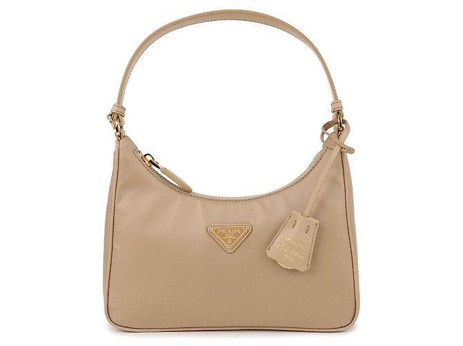 Prada Mini Bag Re-Nylon Riedizione Marrone - vista 3