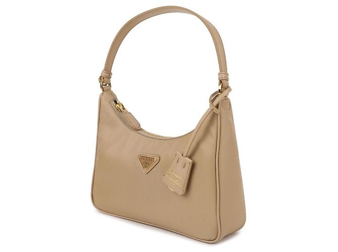 Prada Mini Bag Re-Nylon Riedizione Marrone - vista 4