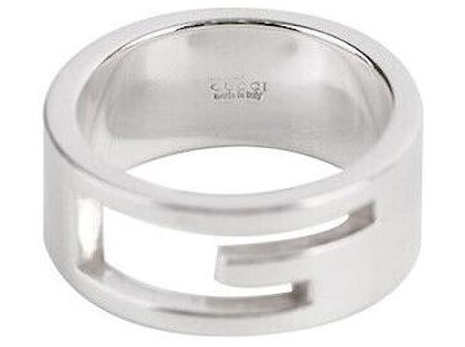 Gucci Silberring mit Logo Größe - Ansicht 5