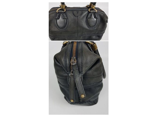 Tod's Borsa a tracolla in pelle Nero - vista 3