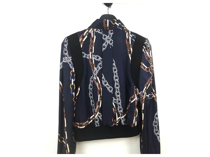 Louis Vuitton Monogram Button-Up Reversible Bomber Jacket Black - view 8