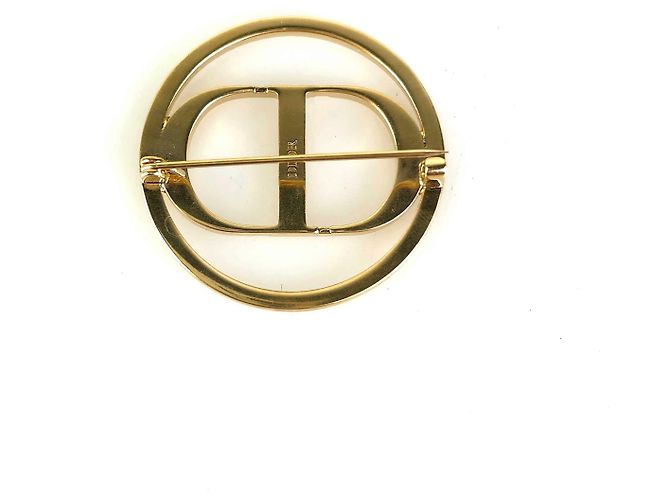 Dior Broche circular Dorado - vista 3
