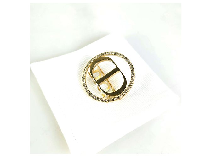Dior Broche circular Dorado - vista 4