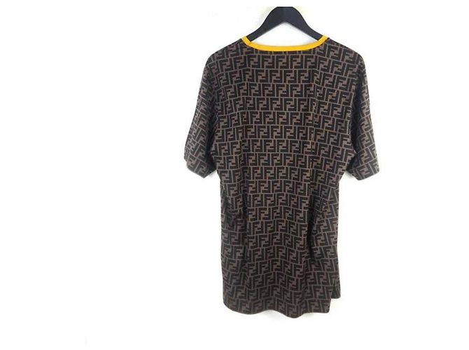 Fendi ff FF Maniche corte Nero - vista 3