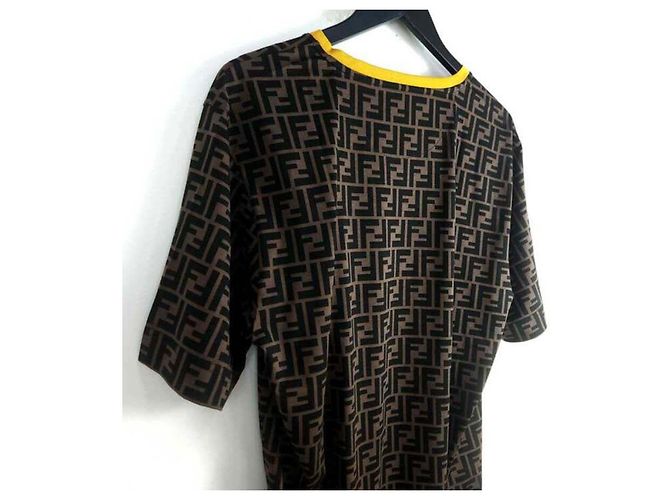 Fendi ff FF Maniche corte Nero - vista 4