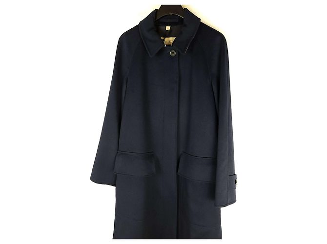 Burberry Kaschmir Mantel Schwarz - Ansicht 2