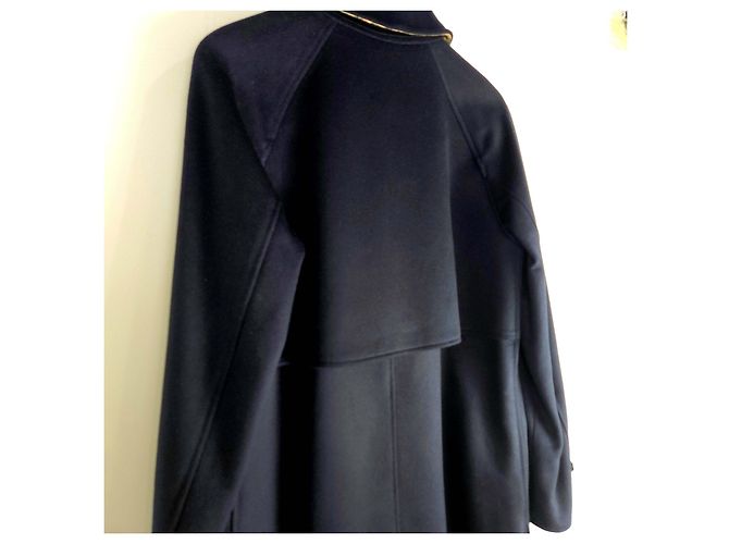 Burberry Kaschmir Mantel Schwarz - Ansicht 4