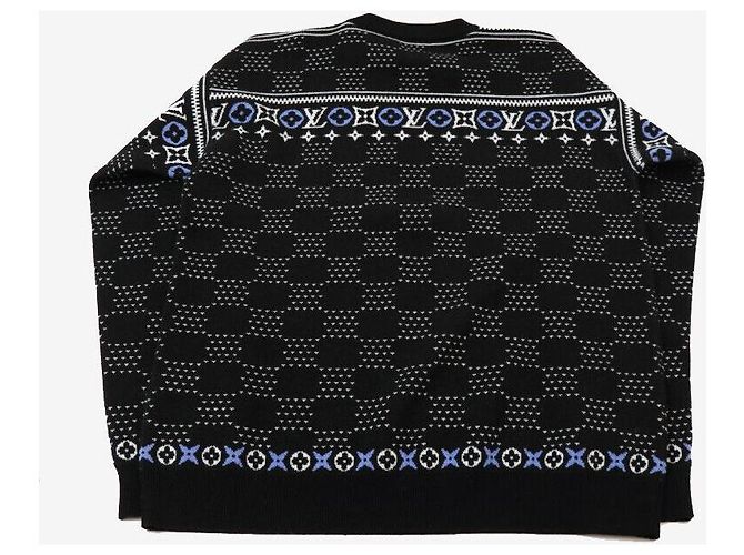 Louis Vuitton Jacquard Wool Pullover Knit XL Multiple colors - view 2