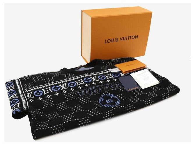 Louis Vuitton Jacquard Wool Pullover Knit XL Multiple colors - view 7