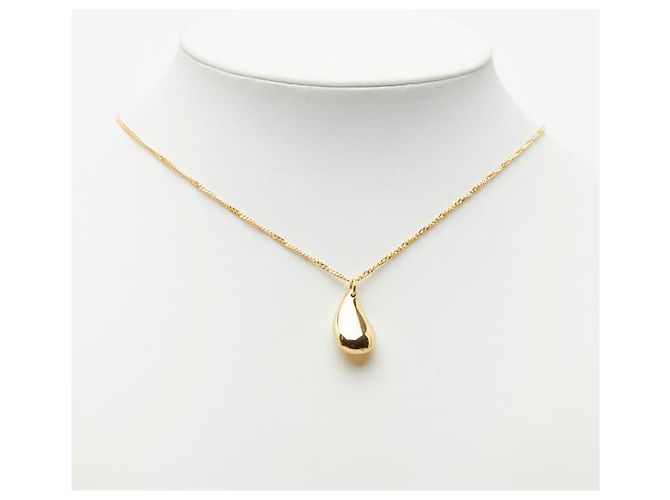 Collana pendente a forma di goccia Elsa Peretti in oro giallo 18K di Tiffany & Co. - vista 6