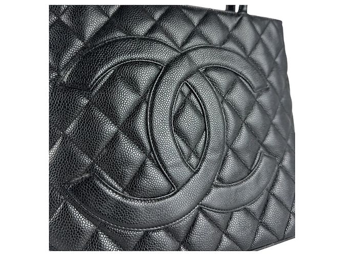 Timeless Borsa Chanel Reissue Tote in pelle caviar nera Nero - vista 12