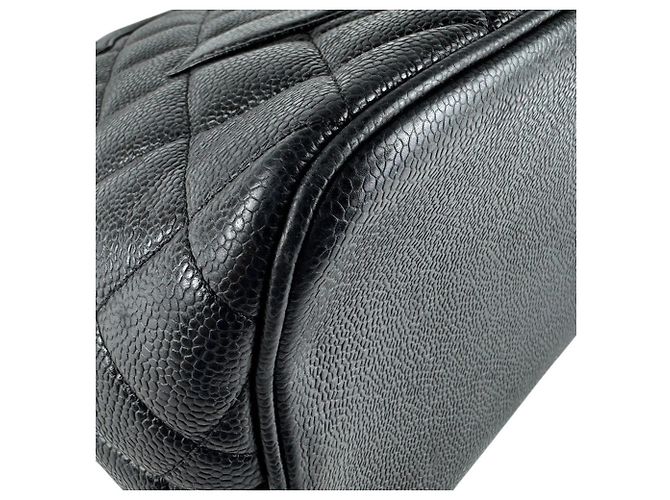 Timeless Borsa Chanel Reissue Tote in pelle caviar nera Nero - vista 8