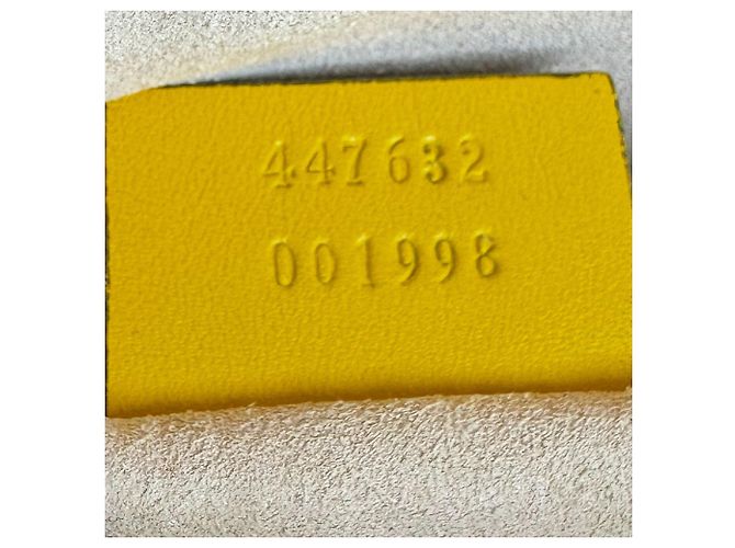 Borsa a tracolla Gucci GG Marmont D'oro Giallo - vista 13