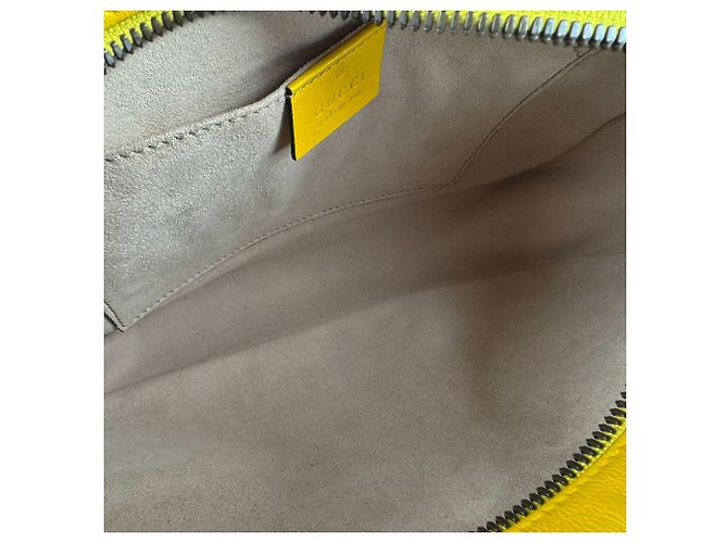 Borsa a tracolla Gucci GG Marmont D'oro Giallo - vista 5