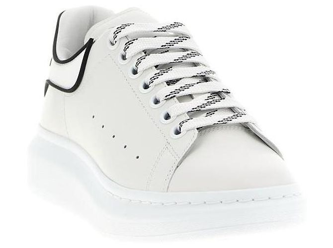 Alexander Mcqueen Sneakers Oversized WIAII Bianco - vista 5