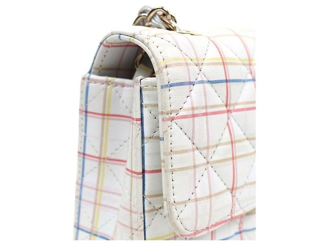 Chanel Mehrfarbige Mini-Schultertasche Rot - Ansicht 11