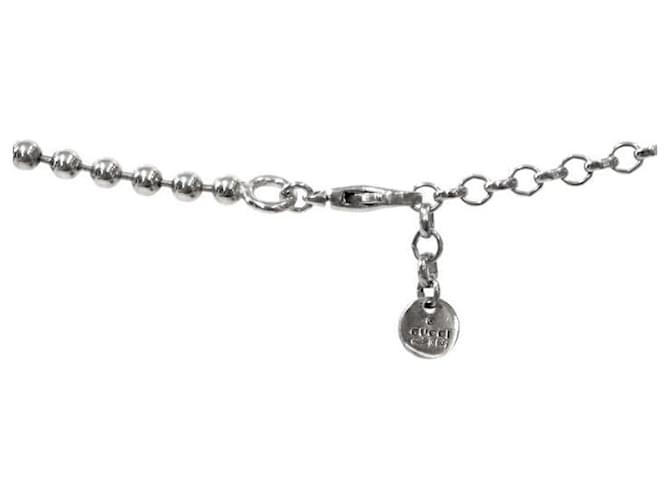 Gucci Collar de Plata entrelazado audaz - vista 3