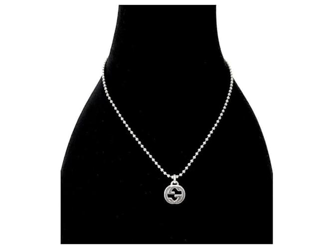 Gucci Collar de Plata entrelazado audaz - vista 5