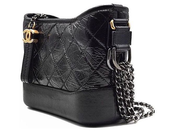 Chanel Bolso Hobo Gabrielle Pequeño Negro - vista 2