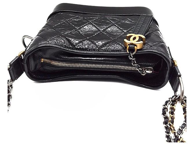 Chanel Bolso Hobo Gabrielle Pequeño Negro - vista 6