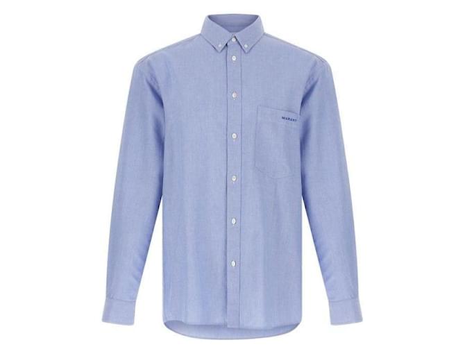 Isabel Marant Camicia con bottoni Blu - vista 4
